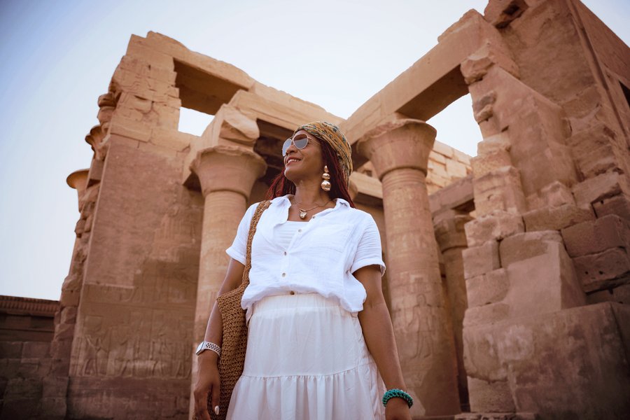 Nile River from Luxor, Egypt with the AmaCleo