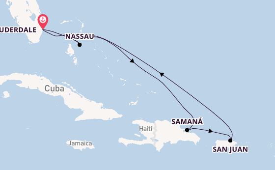 Caribbean vanaf Fort Lauderdale, Verenigde Staten met de Symphony of the Seas℠
