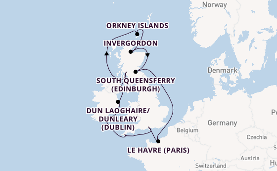 London, British Isles & Belfast
