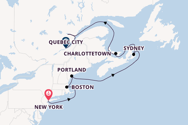 All Inclusive Canada and USA with NYC and Quebec City Stays