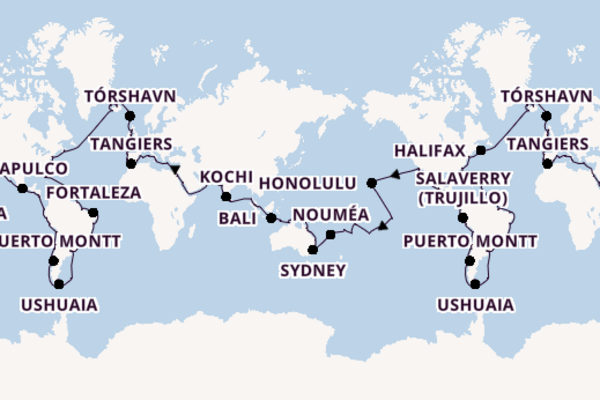 Expedition with Oceania Cruises from Miami