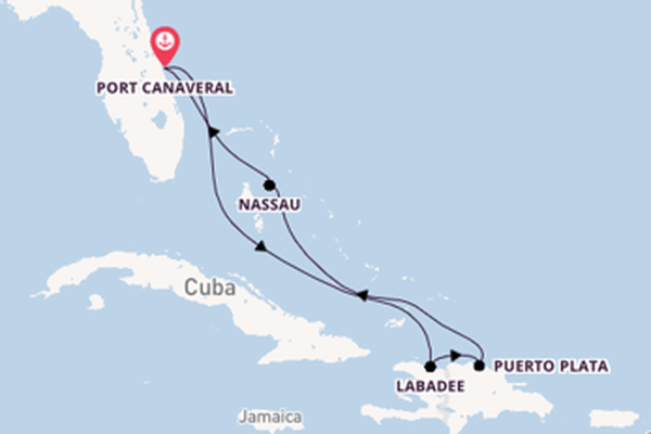 Journey from Port Canaveral with the Adventure of the Seas