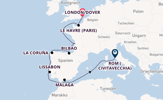 Carnival Legend - Vom Big Ben zu den Schönheiten Westeuropas