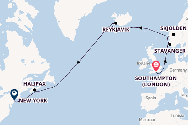 Transatlantic & Repositioning from Southampton, England with the Majestic Princess