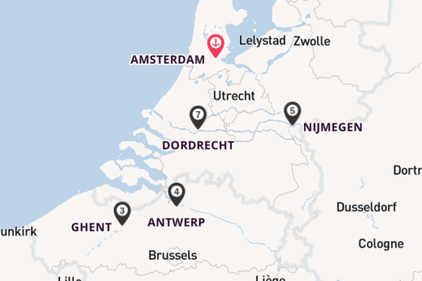 Waal from Amsterdam, Netherlands with the AmaVenita