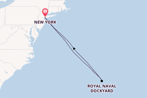 6 day cruise from New York