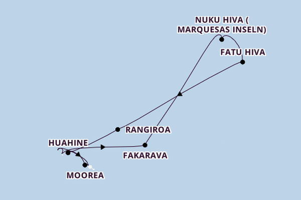 Silver Whisper - Südsee-Träume in Polynesien & auf den Marquesas mit purem Luxus genießen 