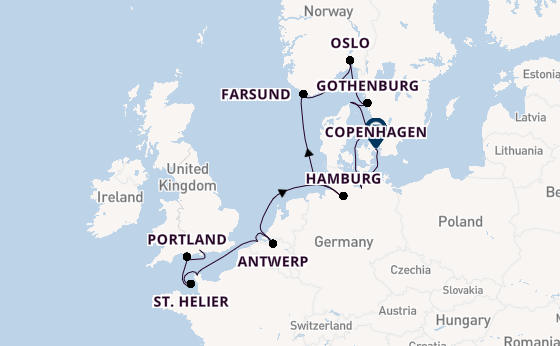 British Isles from Southampton, England with the Seabourn Quest