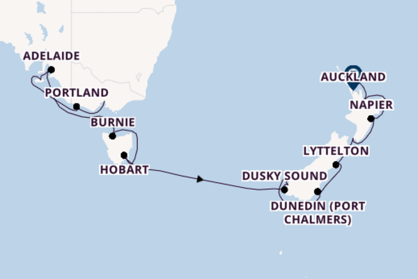 Southern Australia & New Zealand Summer