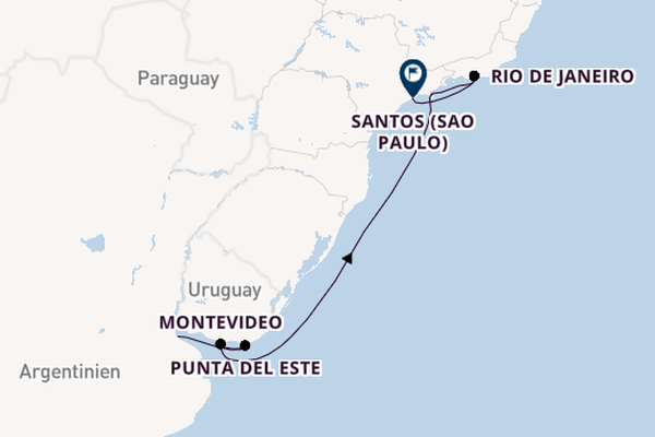 Südamerika ab Buenos Aires, Argentinien auf der Celebrity Equinox