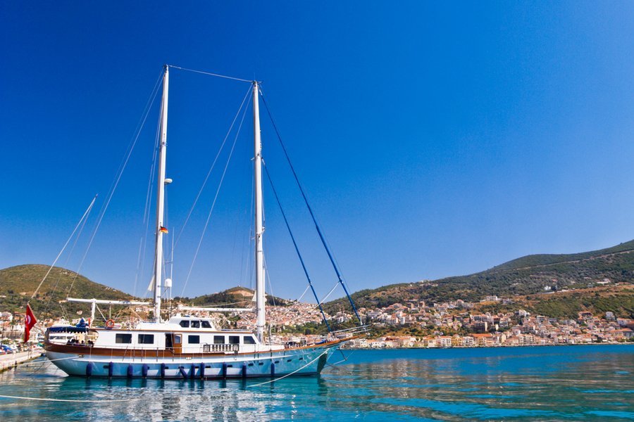 Oostelijke Middellandse Zee vanaf Athene (Piraeus), Griekenland met de Star Flyer