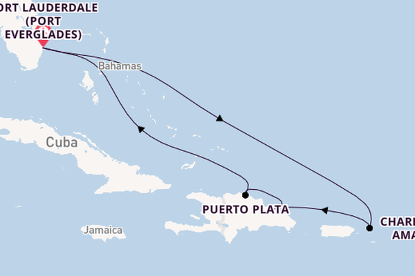 Caribbean from Fort Lauderdale (Port Everglades), Florida with the Celebrity Beyond