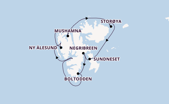 Norwegen ab Longyearbyen, Norwegen auf der MS Fram