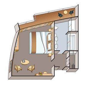 Come aboard the undefined and discover one of 10 cabin categories on a total of 4 decks that can accommodate 196 passengers. Choose your dream cabin and feel at home on board the undefined!