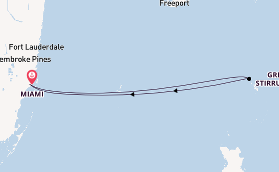 Caribbean vanaf Miami, Verenigde Staten met de Norwegian Luna