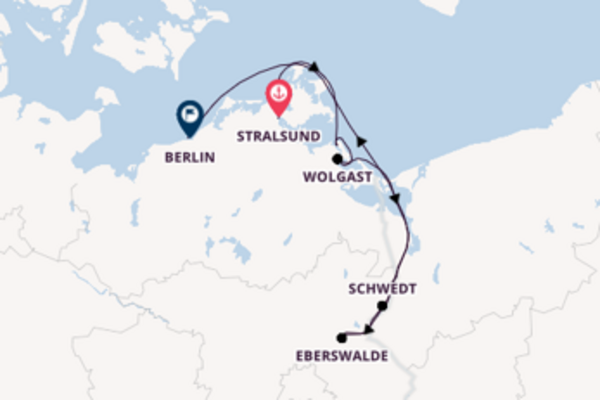 Rad und Schiff Reise - Von Stralsund nach Berlin