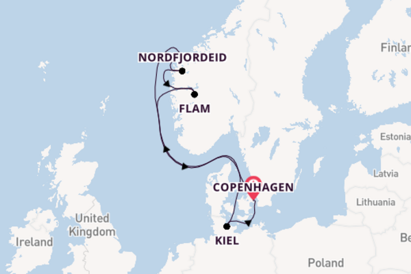 MSC Euribia 8  Copenhagen-Copenhagen