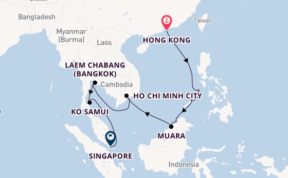 Hong Kong, Disney & Southeast Asia Explorer