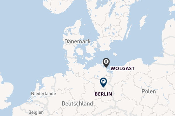 Oder ab Stralsund, Deutschland auf der VIVA RUBY