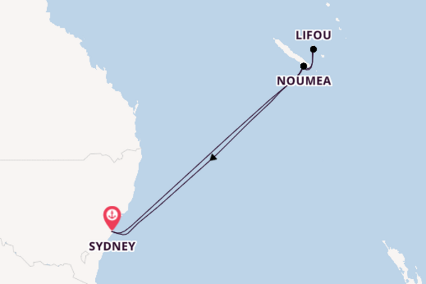 South Pacific Adventure with Sydney Stay