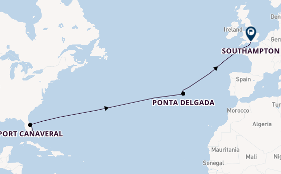 Miami Sunshine & Transatlantic to Southampton
