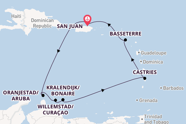 Caribbean from San Juan, Puerto Rico with the Norwegian Epic