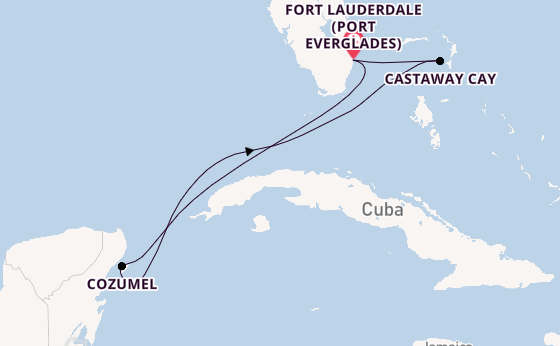 Caribbean from Fort Lauderdale (Port Everglades), Florida with the Disney Destiny