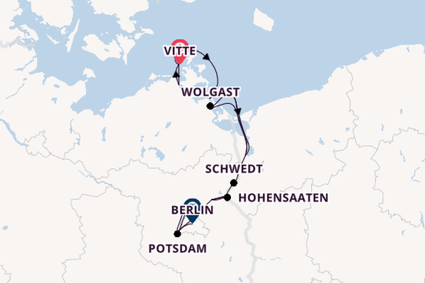 Oder ab Vitte, Deutschland auf der VIVA RUBY