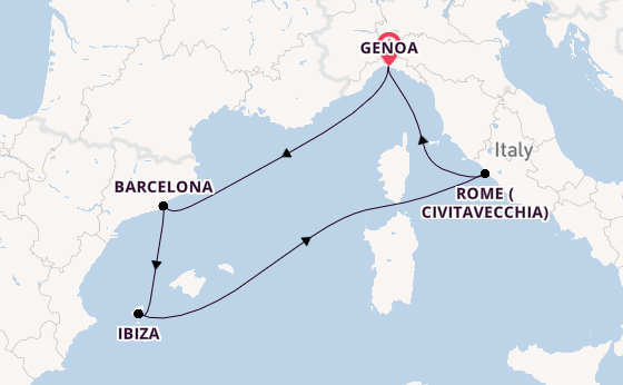 Cruise Waypoints