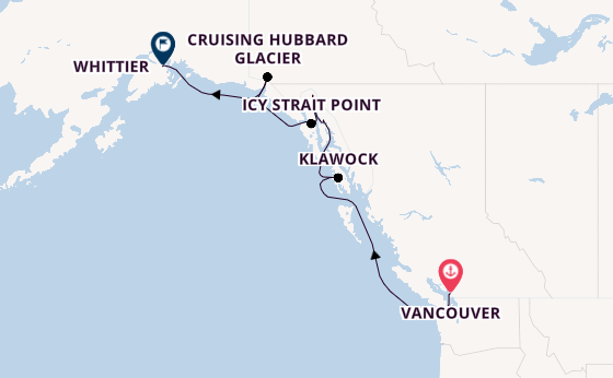 Alaska & West Canada from Vancouver, Canada with the Seven Seas Explorer