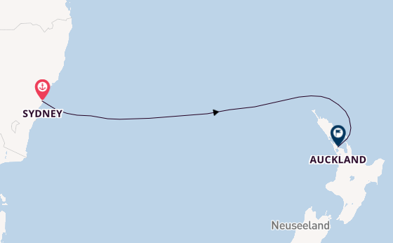 Australien und Neuseeland ab Sydney auf der Carnival Adventure