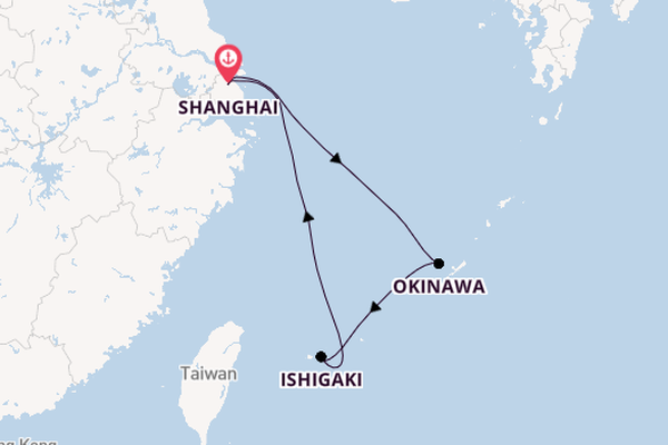 Japan from Shanghai, China with the Spectrum of the Seas