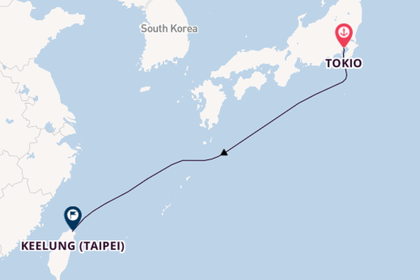 Oost-Azië vanaf Tokio, Japan met de MSC Bellissima