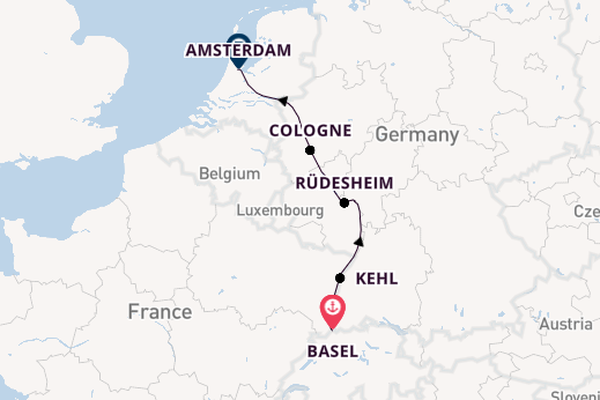 Scenic Switzerland by train & Romantic Rhine