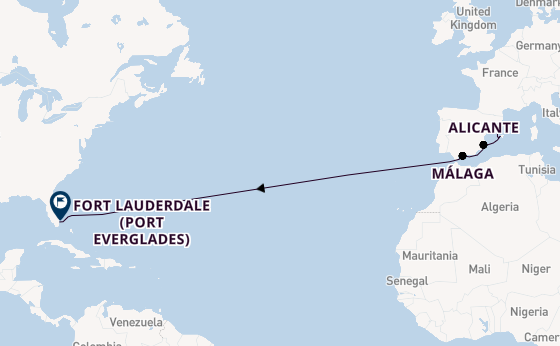 Spanish Fusion to The Sunshine State Transatlantic Voyage