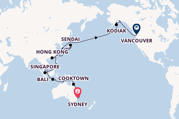 Transpacific from Sydney, Australia with the Riviera