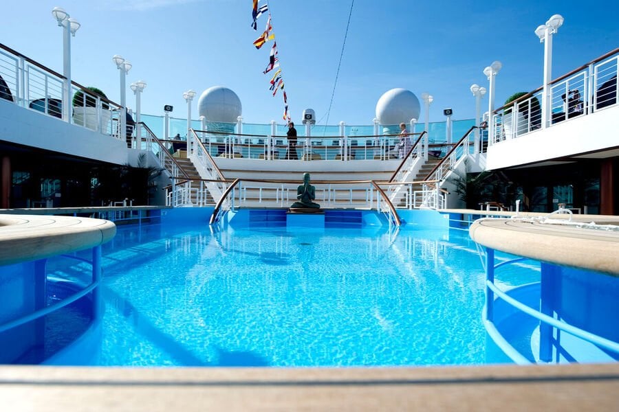 Mittelmeer ab La Valletta, Malta auf der Azura