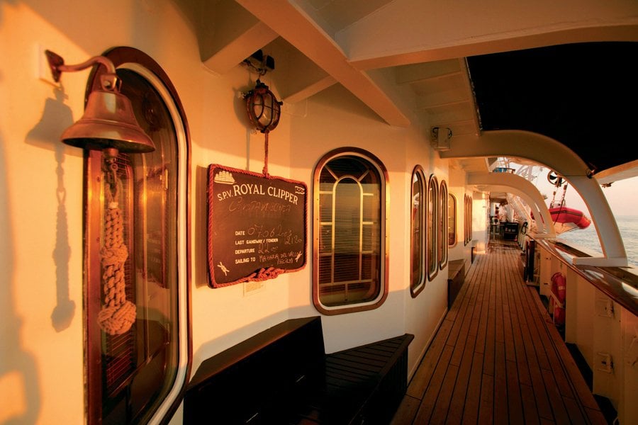 Mittelmeer ab Venedig, Italien auf der Royal Clipper
