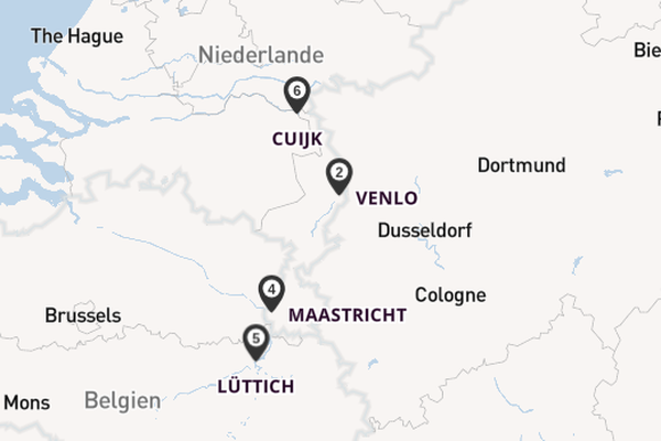 Maas ab Düsseldorf, Deutschland auf der VIVA RUBY