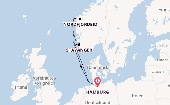 ,,30 Jahre AIDA mit No Angels" nach Norwegen 