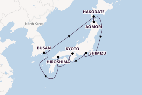 Japan Cruises: Deals for 2024/2025 | Cruise1st UK