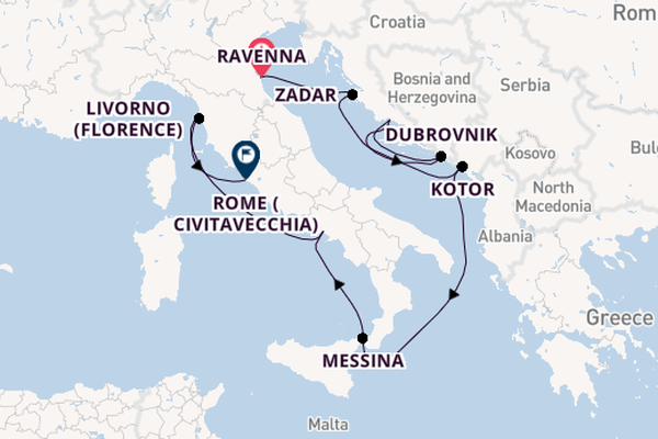 Bologna to the Eternal City