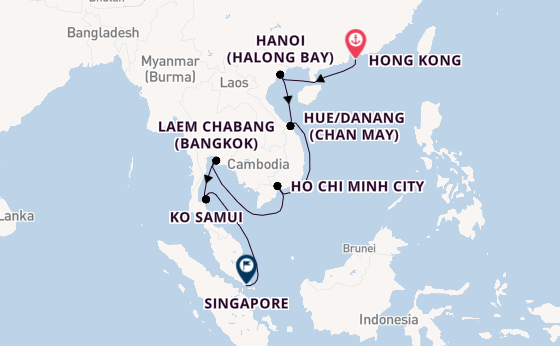 Luxury More Inclusive Hong Kong, Vietnam & Thailand Discovery