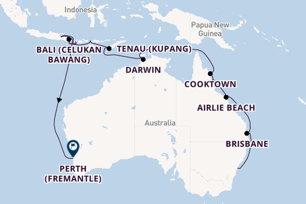Australia from Sydney, Australia with the Riviera