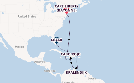 From Skyline To Shoreline: Southern Caribbean From New York To Miami