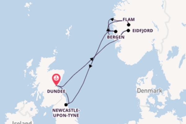 8 day cruise from Dundee
