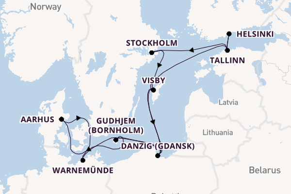 Luxury Baltic Treasures & Copenhagen Stay