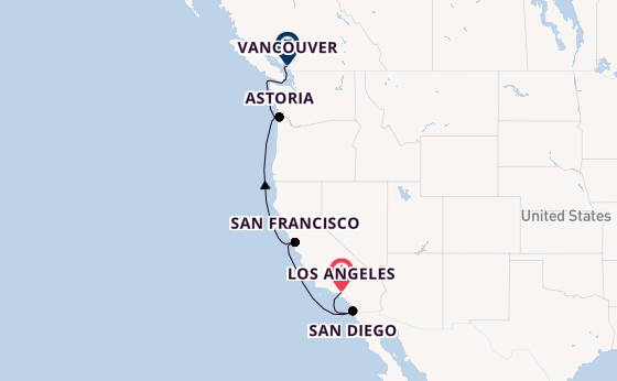 Coastal Pacific: From LA to Vancouver