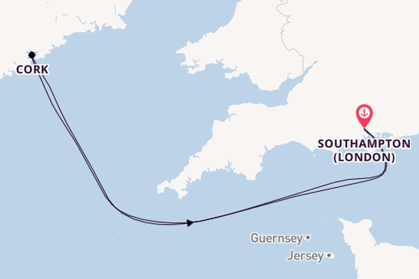 British Isles from Southampton, England with the MSC Virtuosa