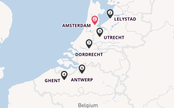 Benelux from Amsterdam, Netherlands with the AmaCerto